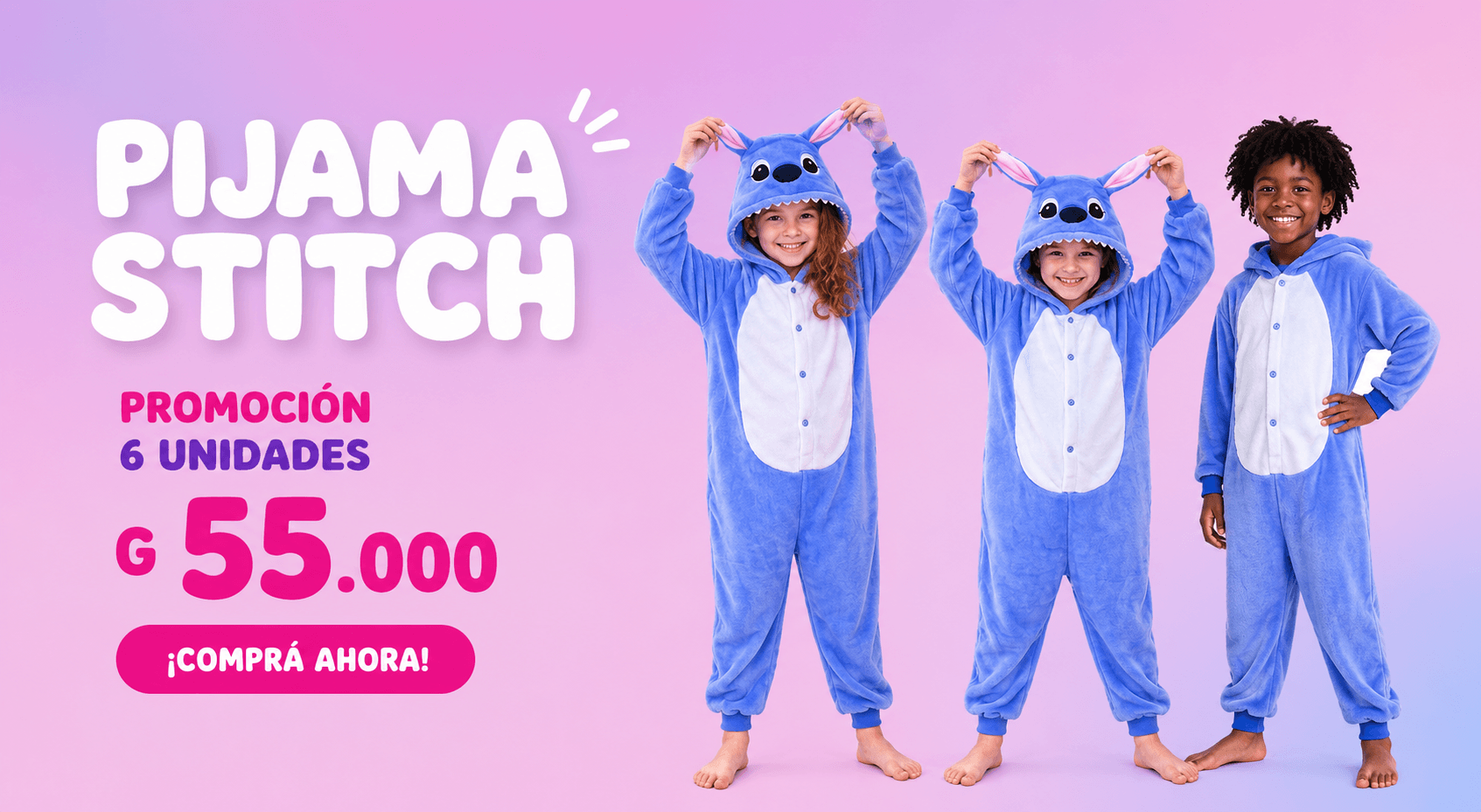 Pijama Stitch - Promoción